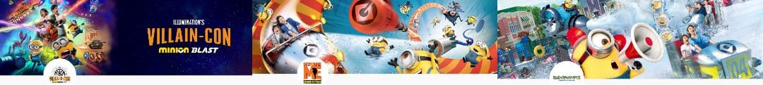 ハチャメチャ シリーズで統一??USJに広がる映画『ミニオン』のIP DJPLUM