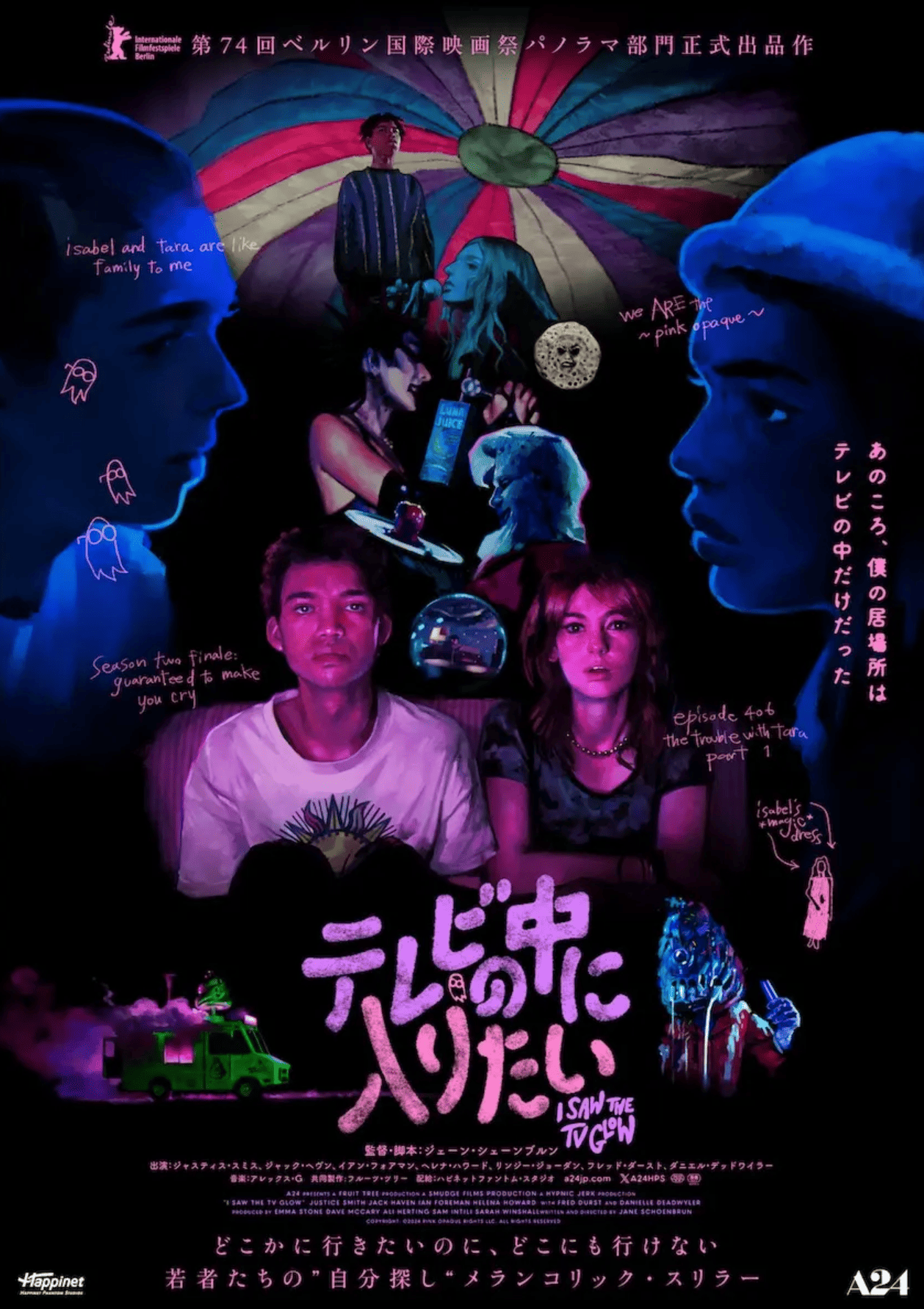 （音楽ファンも必見）A24作品『テレビの中に入りたい』の見所