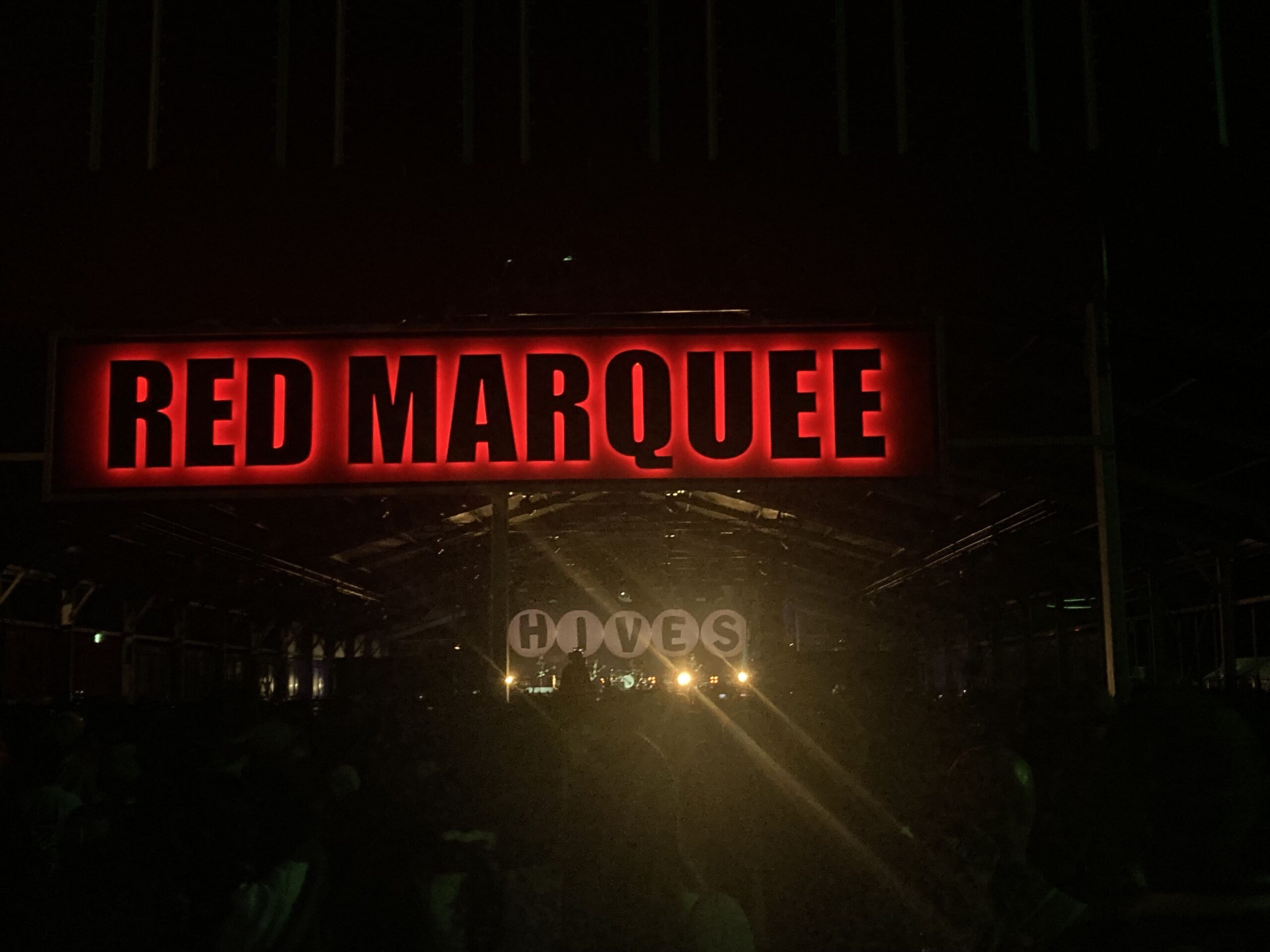 フジロック2025 REDMARQUEEe 会場の様子