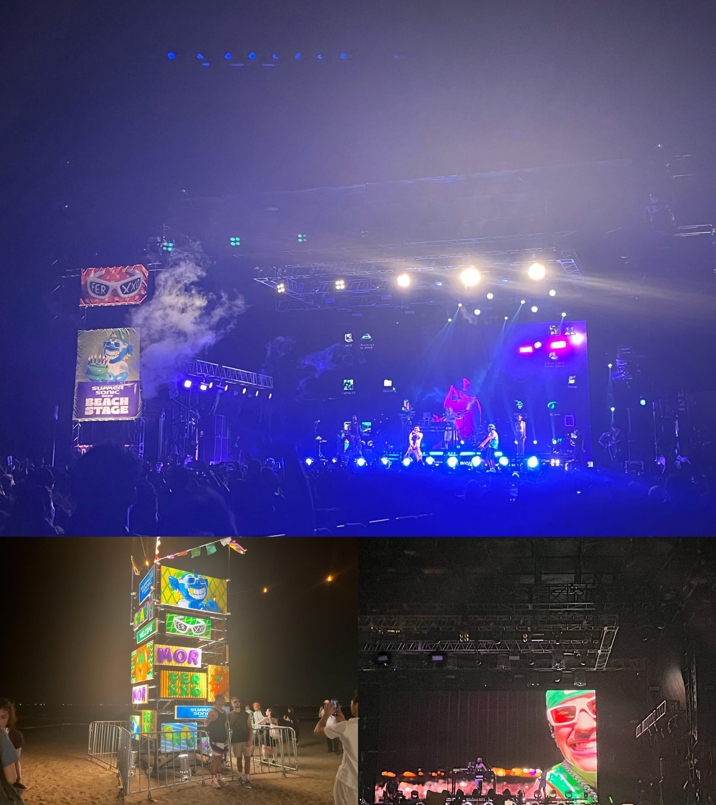 サマーソニック2025　ビーチステージ