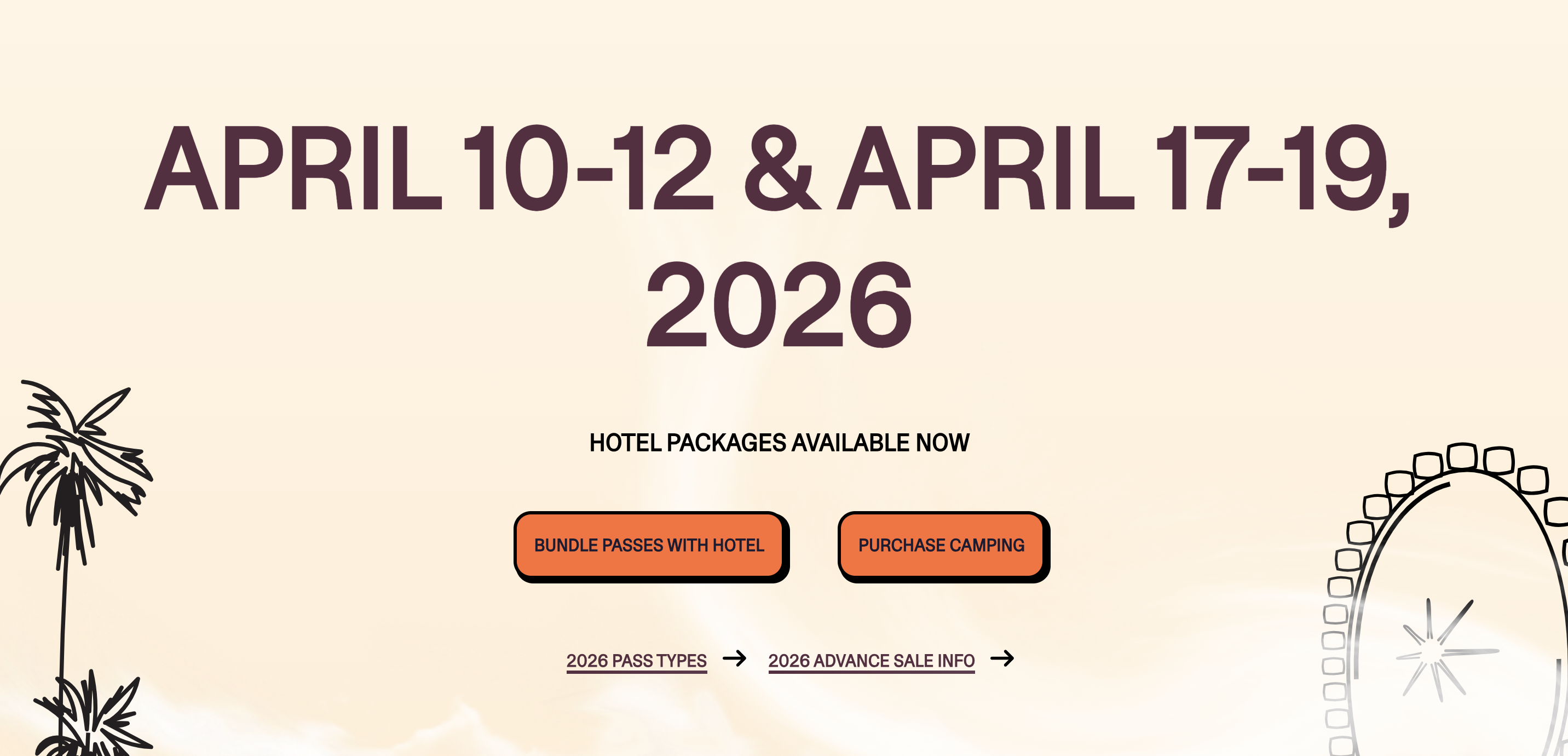 コーチェラ・フェスティバル2026 開催概要 DJPLUM