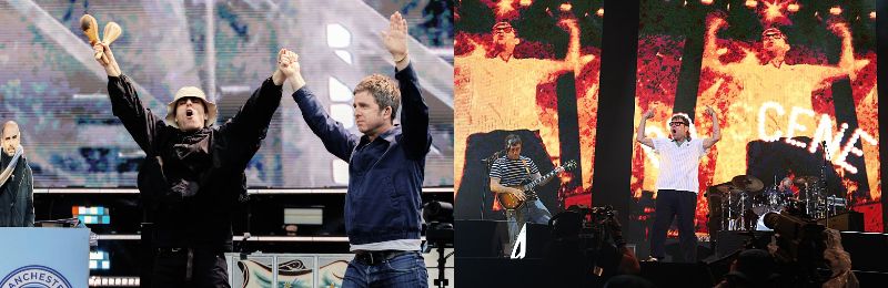 Oasis VS Blur、ブリット・ポップ黄金期を舞台で復活｜THE BATTLE