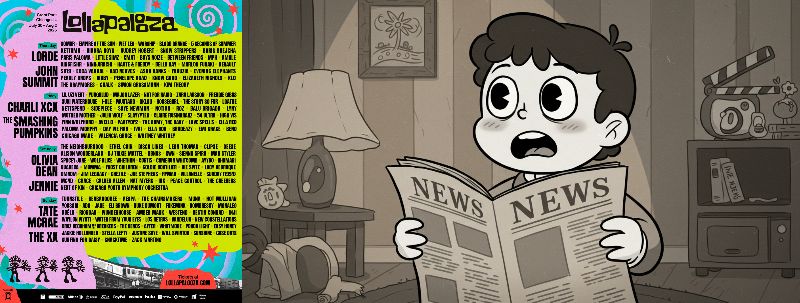 lollapalooza2026 ラインナップ発表!The XX、チャーリーXCX、ロードらがヘッドライナーとして出演決定