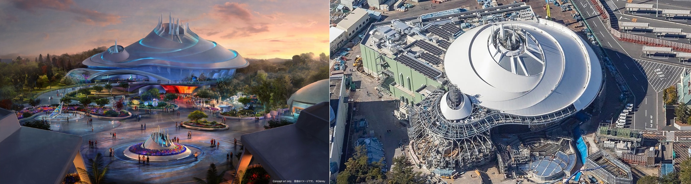 東京ディズニーランド 新「スペース・マウンテン」最新情報